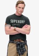 NU 20% KORTING: Superdry Shirt met ronde hals SURPLUS GRAPHIC TSHIRT