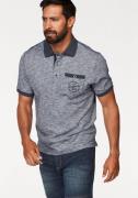 NU 20% KORTING: Man's World Poloshirt Korte mouwen, regular fit, gemêl...