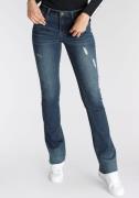 NU 20% KORTING: Arizona Bootcut jeans Ultra Stretch uitlopende pasvorm...