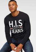 NU 20% KORTING: H.I.S Shirt met lange mouwen Lange mouwen, smalle basi...