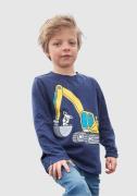 NU 20% KORTING: KIDSWORLD Shirt met lange mouwen Hond met graafmachine...