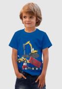 NU 20% KORTING: KIDSWORLD T-shirt BAUMASCHINEN Korte mouwen, basic pas...