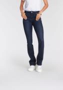 NU 20% KORTING: Tamaris Bootcut jeans normale taille, bootcut, met uit...