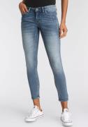 NU 20% KORTING: Arizona 7/8 jeans Met geren extra-strakke snit, used-l...