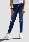 NU 20% KORTING: Arizona Stretch jeans , Hight-Waist Jeans voor meisjes...