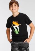 NU 20% KORTING: KIDSWORLD T-shirt Skating Korte mouwen, basic pasvorm,...