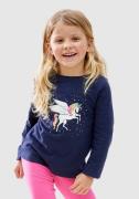 NU 20% KORTING: KIDSWORLD Shirt met lange mouwen Met leuke eenhoornpri...