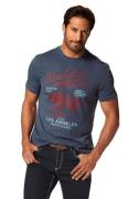 NU 20% KORTING: Arizona T-shirt Korte mouwen, gemêleerde look, ronde h...