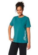 KangaROOS T-shirt Korte mouwen, figuurvolgend, effen, ronde hals, casu...