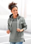 NU 20% KORTING: Elbsand Hoodie Svana met logoprint, comfortabele hoodi...