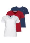 NU 20% KORTING: H.I.S T-shirt Essential basics figuurvolgende snit, va...