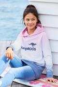 KangaROOS Hoodie , Lange sweatshirt met kleurverloop Lange mouwen met ...