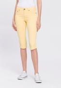 NU 20% KORTING: Arizona Capri jeans smalle pasvorm, met destroyed-effe...