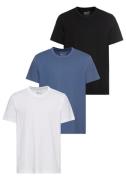 NU 20% KORTING: Man's World T-shirt Korte mouwen, effen, ronde hals, v...