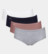 NU 20% KORTING: Sloggi Slip Basic+ Midi C4P (voordeelset, 4 stuks)