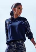 NU 20% KORTING: active by Lascana Hoodie met glanzende print