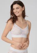 Sloggi Bh met steuncups GO Allround Lace P Top met V-hals, één maat XS...