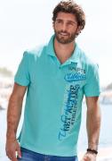 NU 20% KORTING: John Devin Poloshirt met grote print aan de voorkant v...