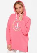 NU 20% KORTING: Zwillingsherz Hoodie "Strandgeluk Paillette" Oversized...