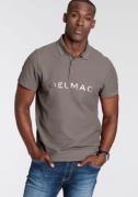 DELMAO Poloshirt Korte mouwen, met ribboordjes, met print, polokraag, ...