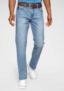 NU 20% KORTING: Bruno Banani Straight jeans Hutch rechte pasvorm, met ...