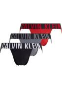 NU 20% KORTING: Calvin Klein String JOCK STRAP 3PK met logo-stretchban...