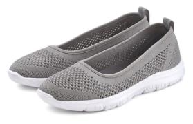 NU 20% KORTING: Lascana Sneaker-ballerina’s ultralichte slipper, slip-...