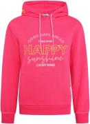 Zwillingsherz Sweatshirt "happy"-borduursel en "feel good"-opdruk op d...