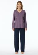 Schiesser Pyjama "Comfort Essentials" (2-delig)