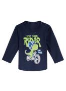 Trigema Sweatshirt TRIGEMA Langarmshirt met grote dino-print