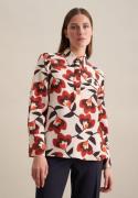 NU 20% KORTING: seidensticker Overhemdblouse Zwarte roos Lange mouwen ...