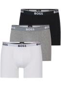 NU 20% KORTING: BOSS Lange boxershort Boxer Brief 3P met in kleur bijp...