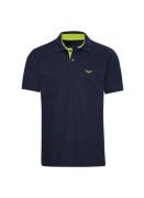 Trigema Poloshirt TRIGEMA Poloshirt met contrasterende elementen (1-de...