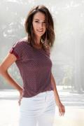 NU 20% KORTING: Vivance Shirt met korte mouwen Met decoratieve mouwzoo...