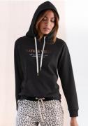 Lascana Hoodie met kangoeroezak, loungepak