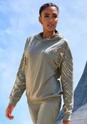 NU 20% KORTING: active by Lascana Hoodie met glanzende print