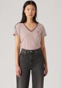 Levi's® Shirt met V-hals PERFECT VNECK met mini-batwing-logoborduursel