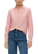 NU 20% KORTING: s.Oliver Overhemdblouse in streep-patroon en met v-hal...