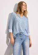 NU 20% KORTING: Cecil Blouse met lange mouwen gestreept en met knoopsl...