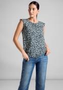 NU 20% KORTING: STREET ONE Top met frills