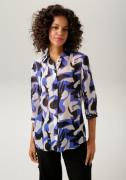 NU 20% KORTING: Aniston CASUAL Overhemdblouse met krachtige grafische ...