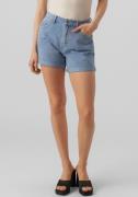 NU 20% KORTING: Vero Moda Jeansshort VMZURI HR LOOSE SHORTS MIX NOOS