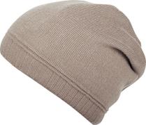 NU 20% KORTING: Capelli New York Beanie met metalen logo op de rand (s...