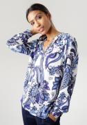 NU 20% KORTING: Aniston SELECTED Blouse zonder sluiting met donkerblau...