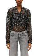 NU 20% KORTING: Q/S designed by Chiffon blouse met allover bloemenprin...