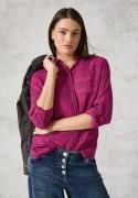 NU 20% KORTING: Cecil Blouse met lange mouwen met mouwriem