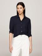 NU 20% KORTING: Tommy Hilfiger Overhemdblouse met logovlag