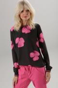 NU 20% KORTING: Aniston SELECTED Blouse zonder sluiting met bloemenpri...