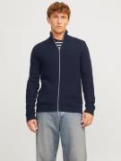 NU 20% KORTING: Jack & Jones Vest JJPANNEL KNIT ZIP CARDIGAN AW24