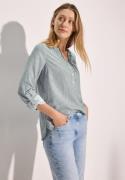 NU 20% KORTING: Cecil Blouse met lange mouwen gestreept en met knoopsl...